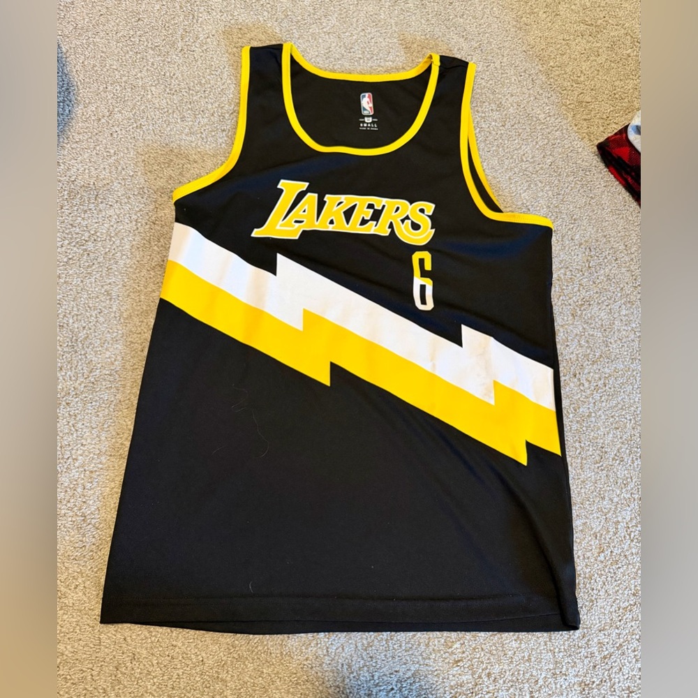 NBA Lakers LeBron James Jersey #6